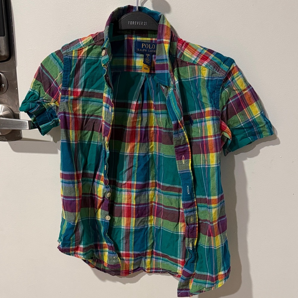 Polo by Ralph Lauren Multicolor Plaid kid’s Shirt